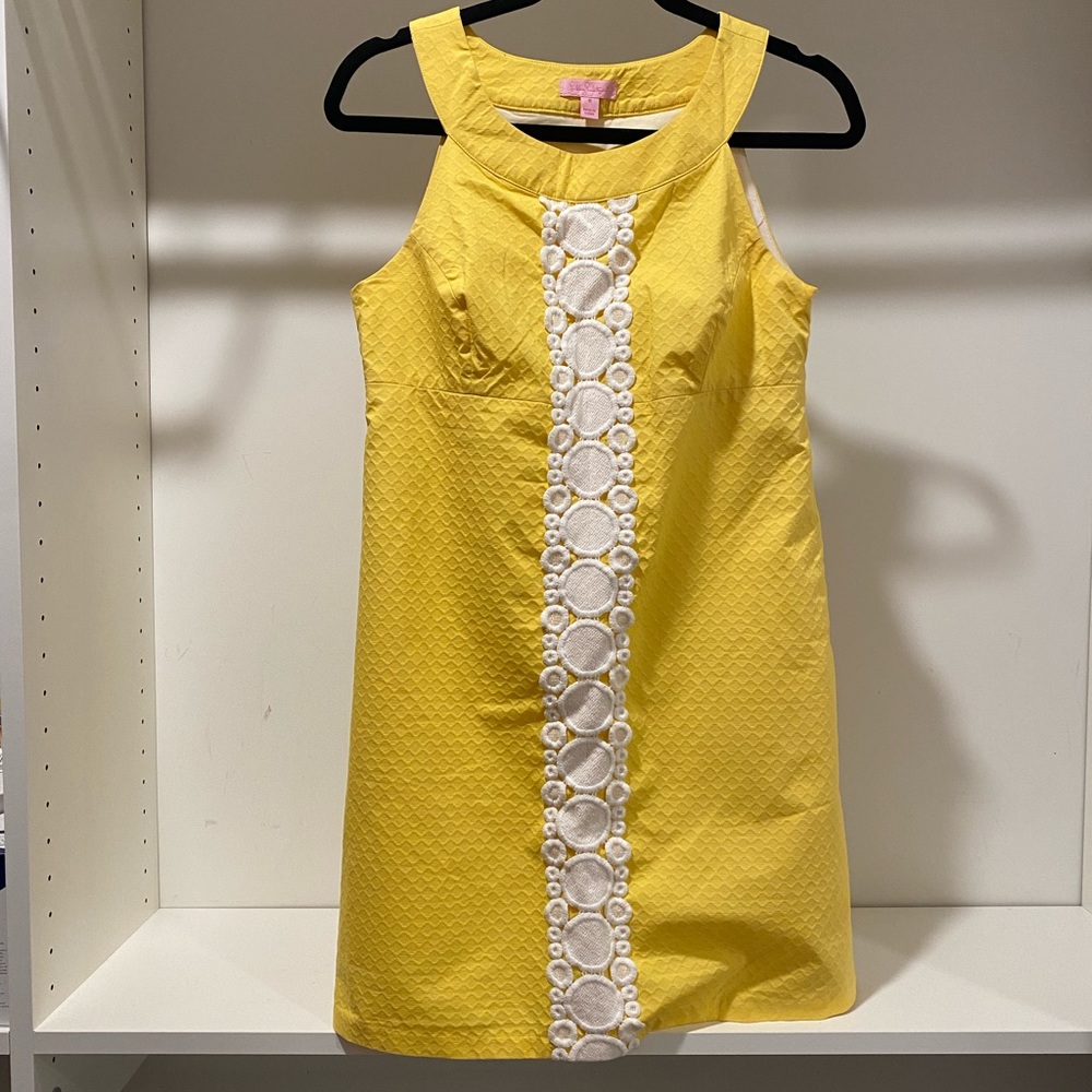 Lilly Pulitzer yellow dress - size 6